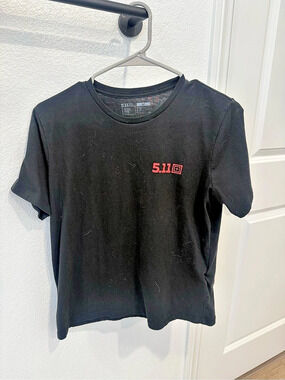 5.11 Tactical USA Flag Fill Logo Graphic T-Shirt Medium